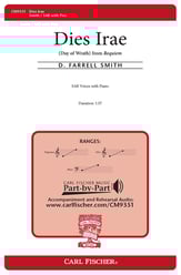 Dies Irae SAB choral sheet music cover